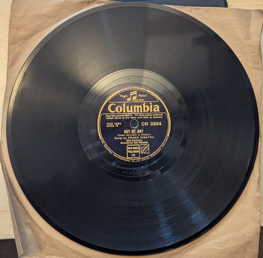 Frank Sinatra ‎– Day By Day / You Are Too Beautiful (D.B. 2224) image 0