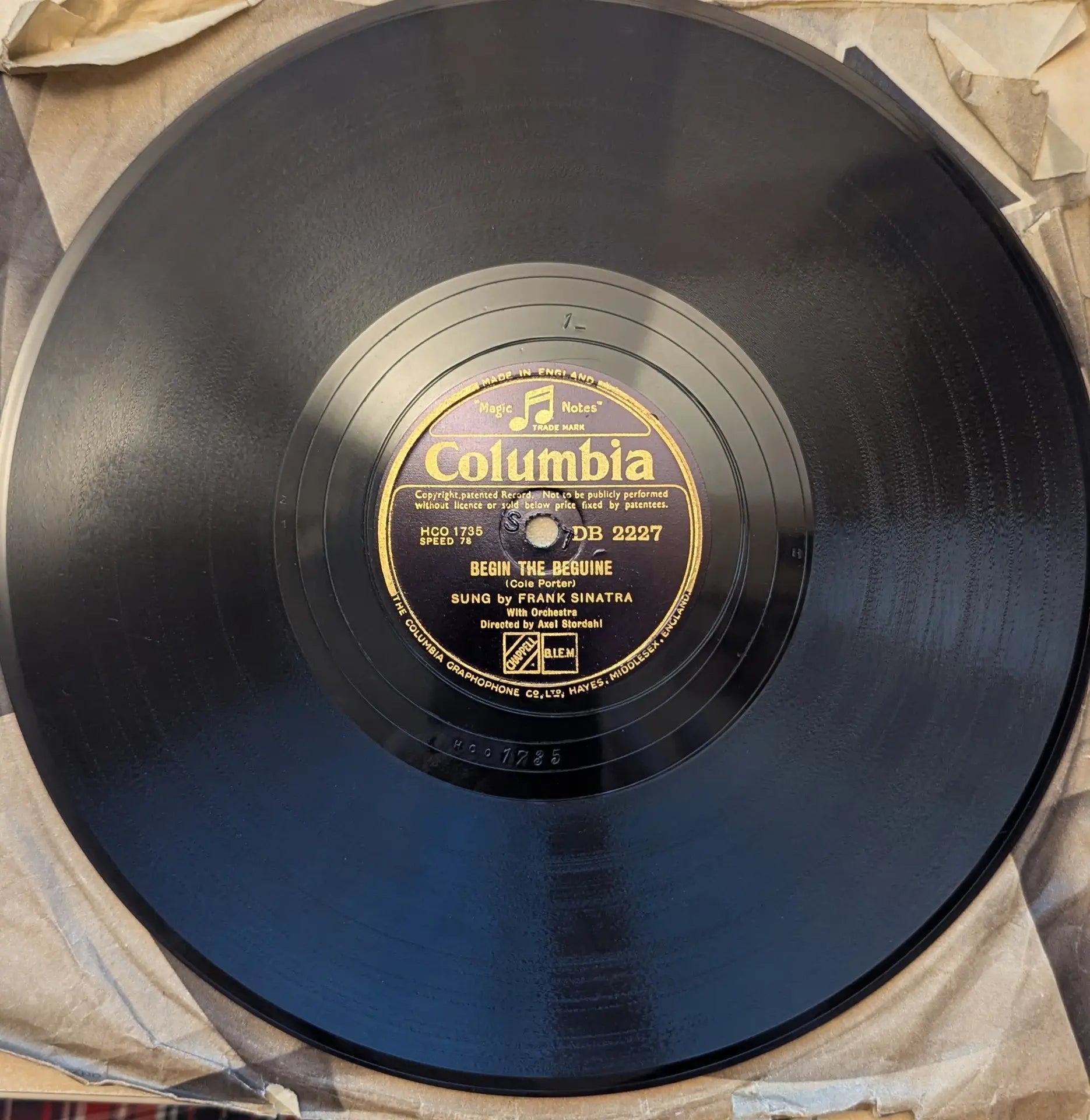 Frank Sinatra – All Through The Day / Begin The Beguine (DB2227) image 2
