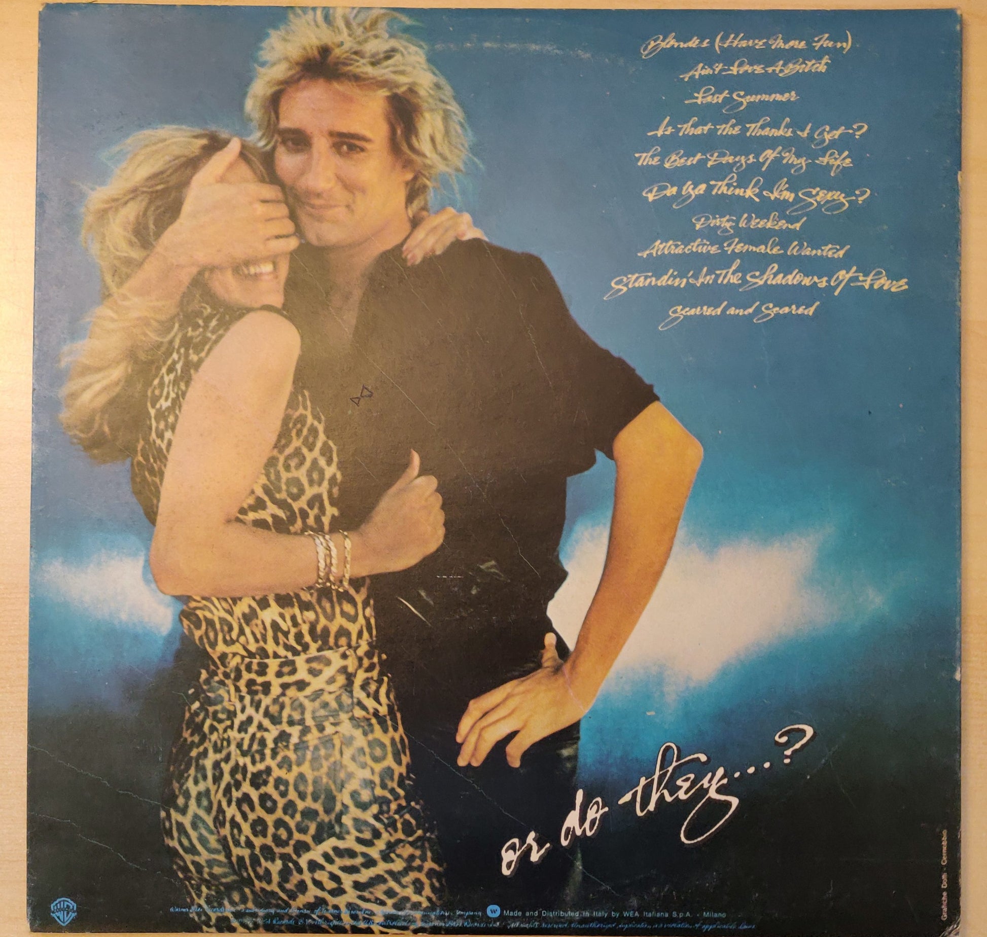 Rod Stewart ‎– Blondes Have More Fun (N 56572) image 2