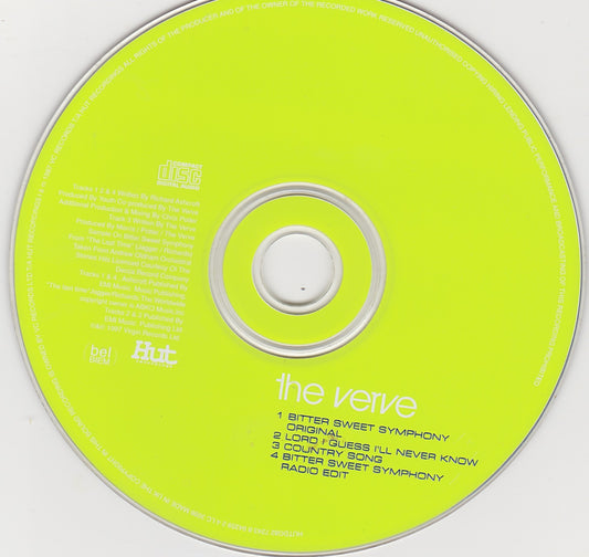The Verve ‎– Bitter Sweet Symphony - CD Single image 0