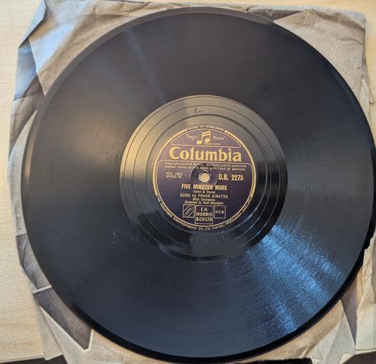 Frank Sinatra ‎– Five Minutes More / Try A Little Tenderness (D.B. 2275) image 0