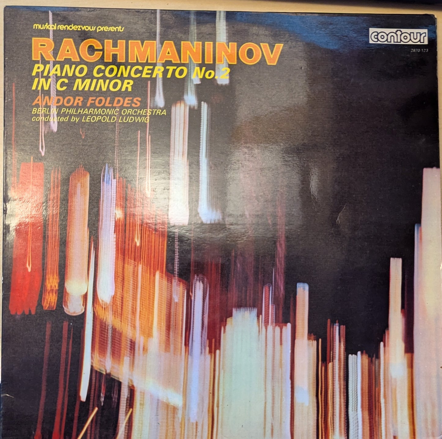 Rachmaninov, Andor Foldes, Berlin Philharmonic Orchestra, Leopold Ludwig ‎– Piano Concerto No.2 In C Minor (2870 123) image 0