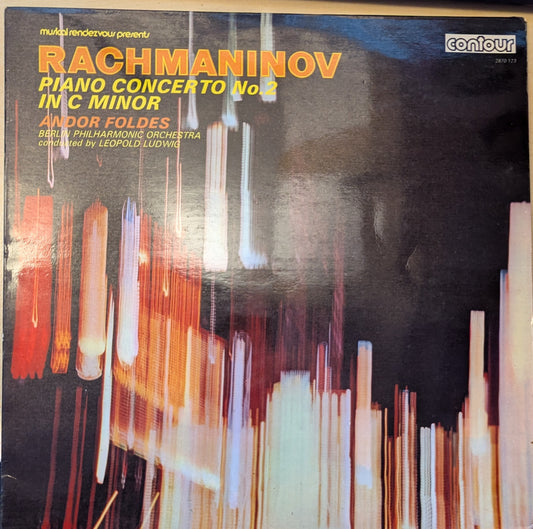 Rachmaninov, Andor Foldes, Berlin Philharmonic Orchestra, Leopold Ludwig ‎– Piano Concerto No.2 In C Minor (2870 123) image 0
