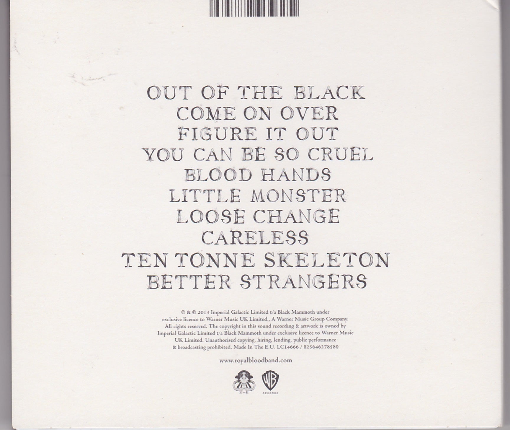 Royal Blood – Royal Blood (825646244379) image 2