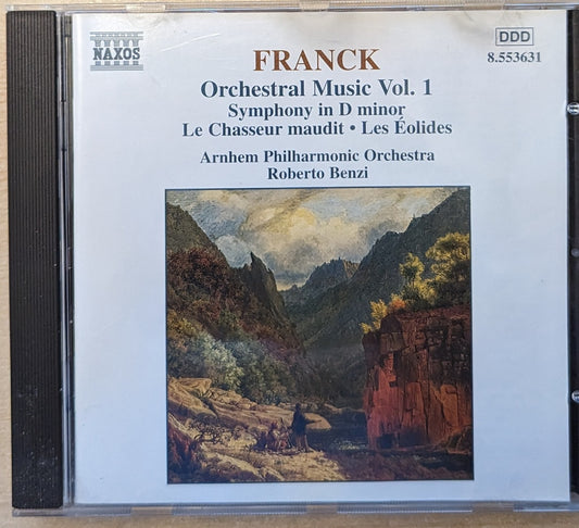 César Franck/Arnhem Philharmonic Orchestra • Roberto Benzi ‎– Orchestral Music Volume 1 image 0