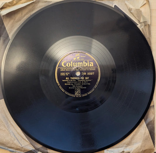 Frank Sinatra – All Through The Day / Begin The Beguine (DB2227) image 0