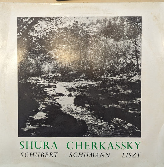 Shura Cherkassky ‎– Piano Sonata In A Major, Op. Posth: D.959 / Three Fantasiestücke, Op. 111 / Grand Gallop Chromatique, Op. 12 image 0