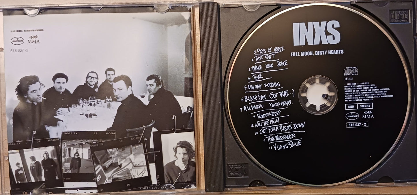 INXS ‎– Full Moon, Dirty Hearts (518 637-2) image 3