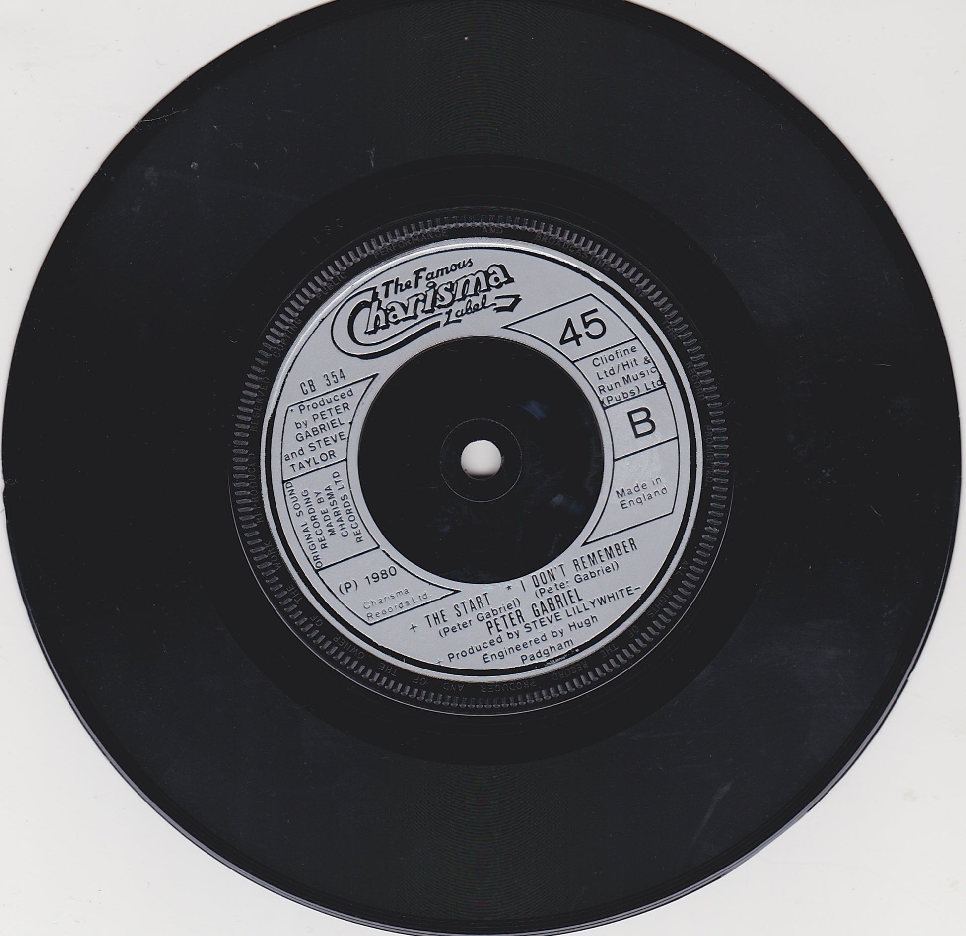 Peter Gabriel – Games Without Frontiers (CB 354) image 2