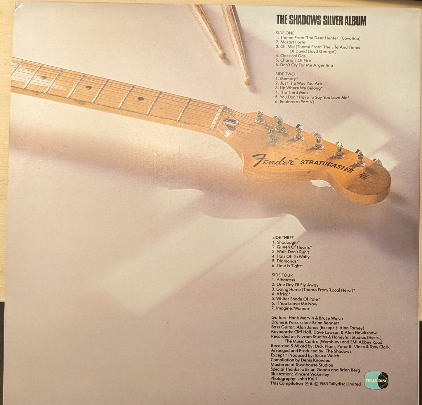 The Shadows ‎– Silver Album image 2