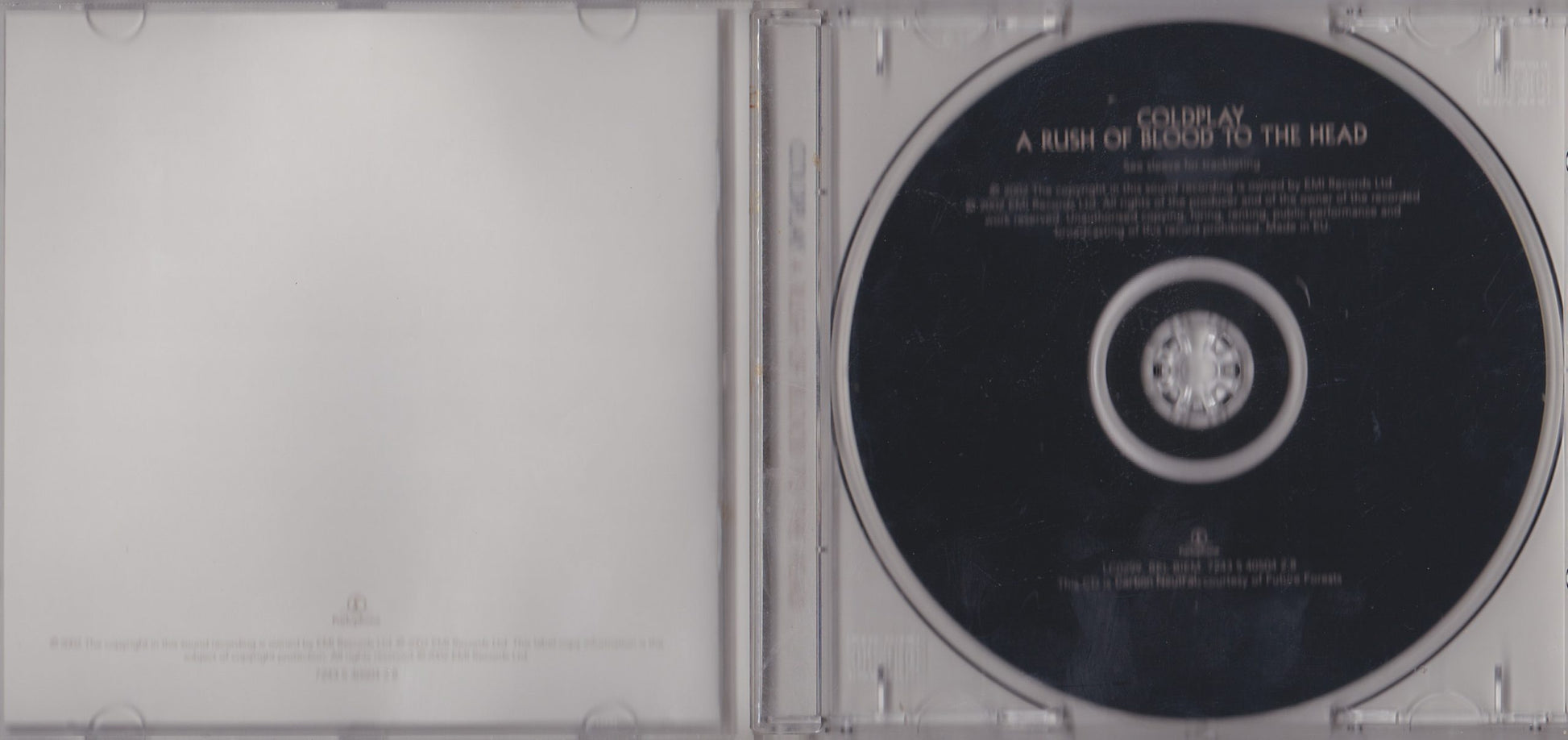 Coldplay - A Rush of Blood to the Head (7243 5 40504 2 B) image 3