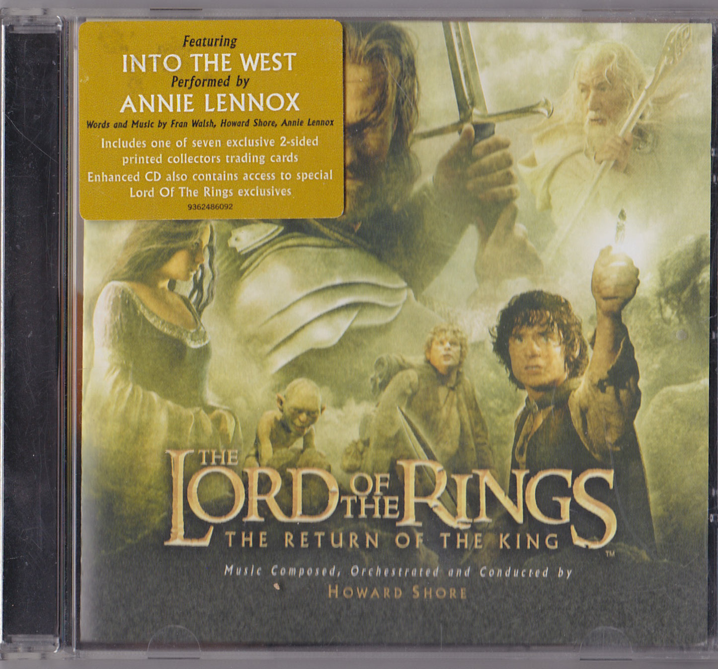 Howard Shore ‎– The Lord Of The Rings: The Return Of The King (Original Motion Picture Soundtrack) (9362486092) image 1