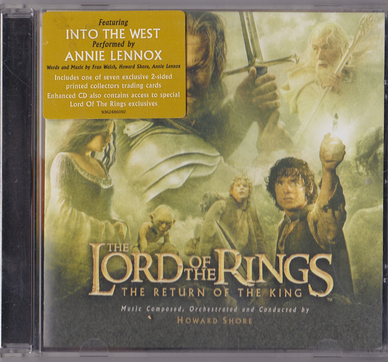 Howard Shore ‎– The Lord Of The Rings: The Return Of The King (Original Motion Picture Soundtrack) (9362486092) image 1
