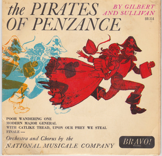 The National Musicale Company ‎– Pirates Of Penzance(BR314) image 1