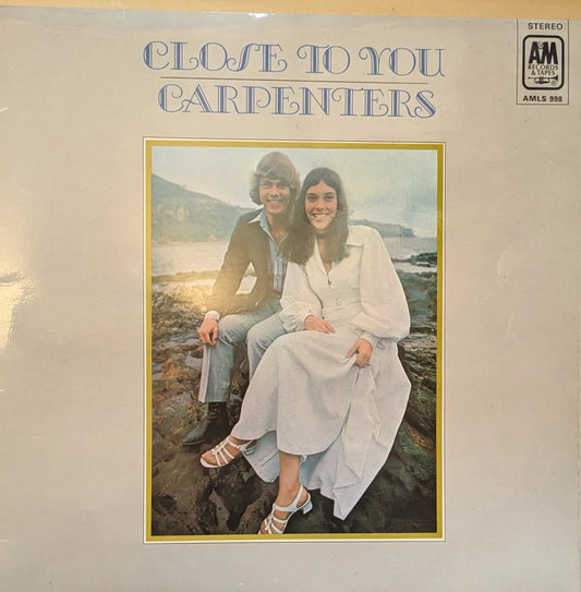 Carpenters ‎– Close To You (AMLS 998) image 0