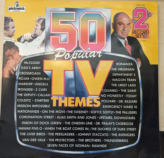 Bruce Baxter Orchestra ‎– 50 Popular TV Themes (50DA 315) image 0