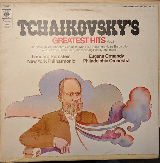 Tchaikovsky, Leonard Bernstein & New York Philharmonic / Eugene Ormandy & Philadelphia Orchestra ‎– Tchaikovsky's Greatest Hits Vol. 2 (30027) image 1