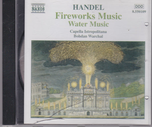 Handel - Fireworks Music / Water Music ( Naxos ‎– 8.550109) image 0