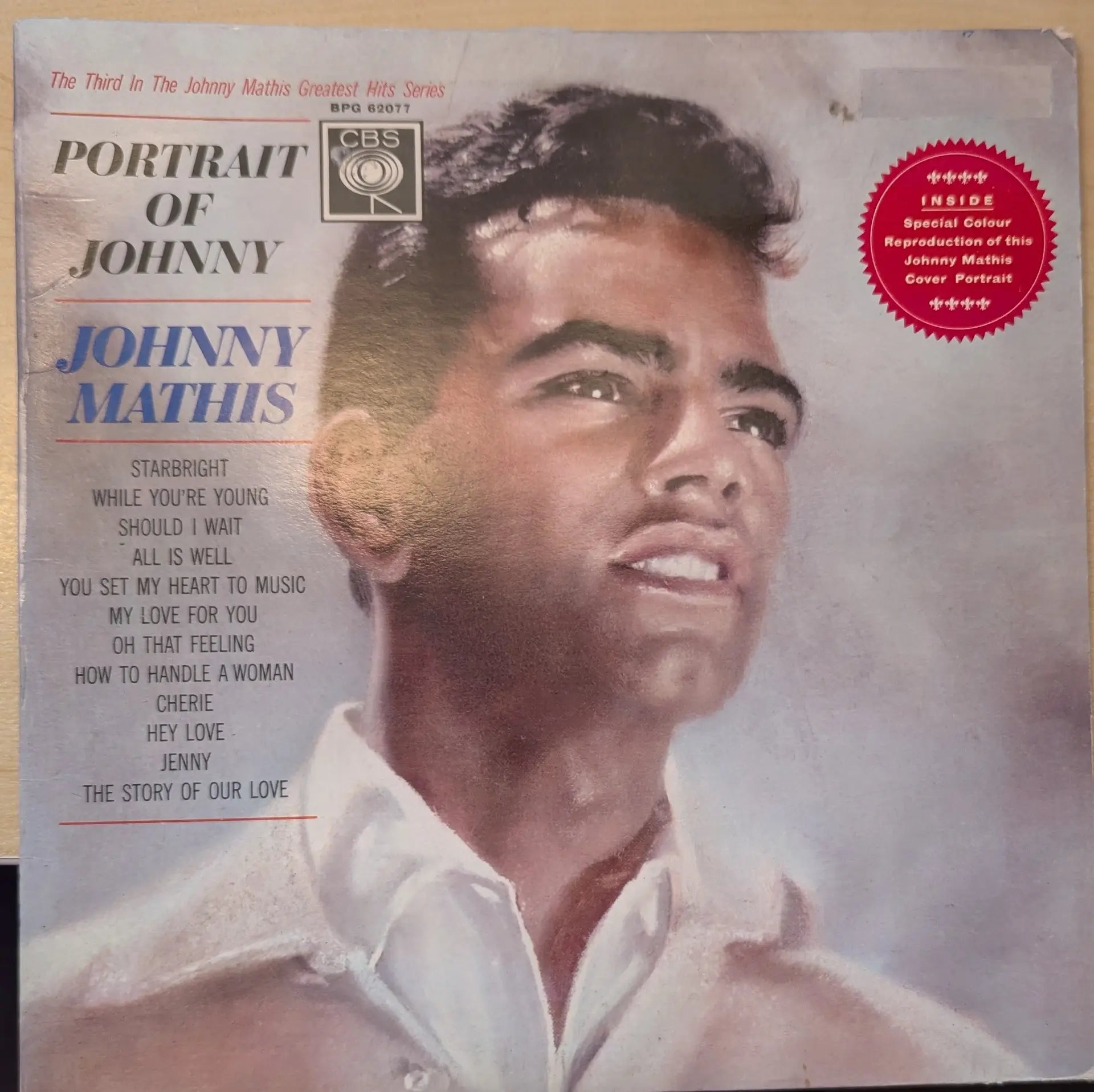 Johnny Mathis ‎– Portrait Of Johnny (SBPG 62077) image 1