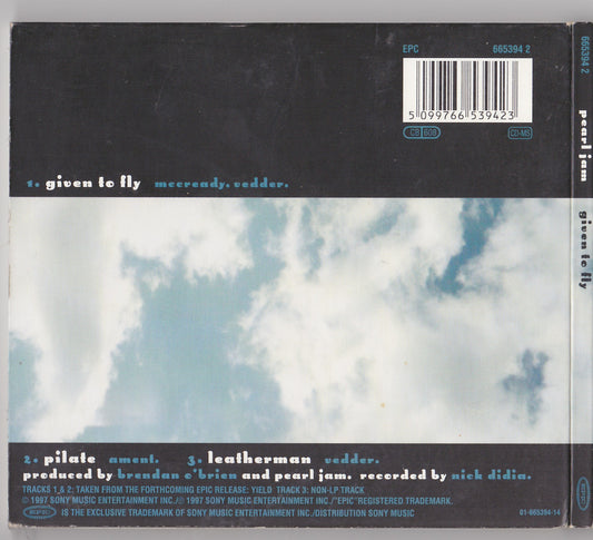 Pearl Jam – given to fly (665394 2) image 3