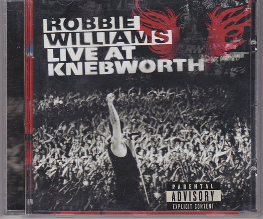 Robbie Williams ‎– Live At Knebworth image 1