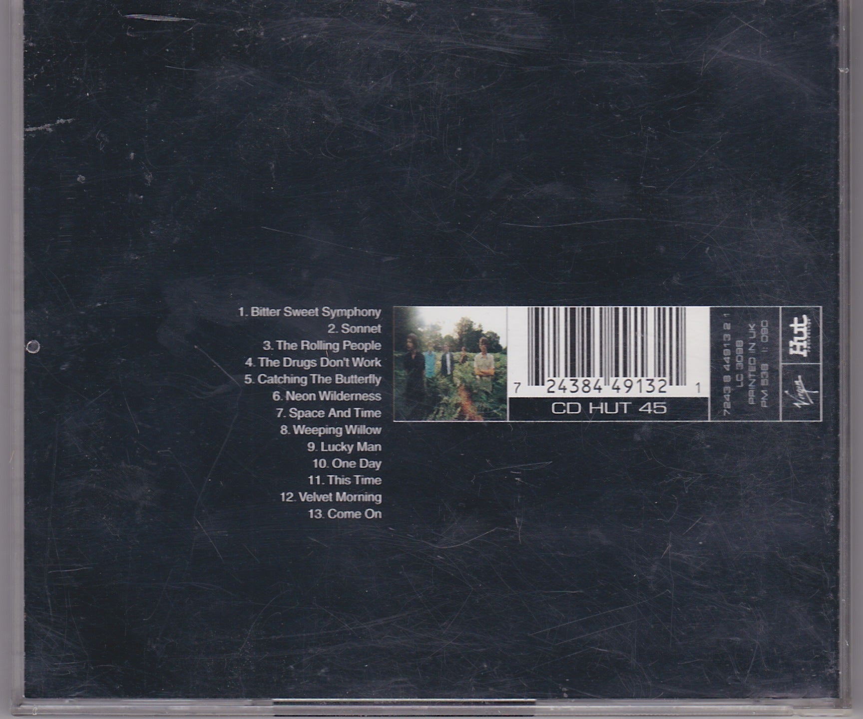 The Verve ‎– Urban Hymns (7243 8 44913 2 1 - CD HUT 45) image 2