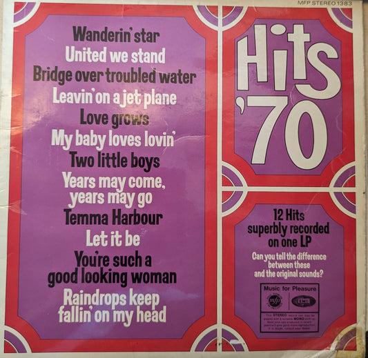 Unknown Artist – Hits ’70 (MFP 1383) image 0