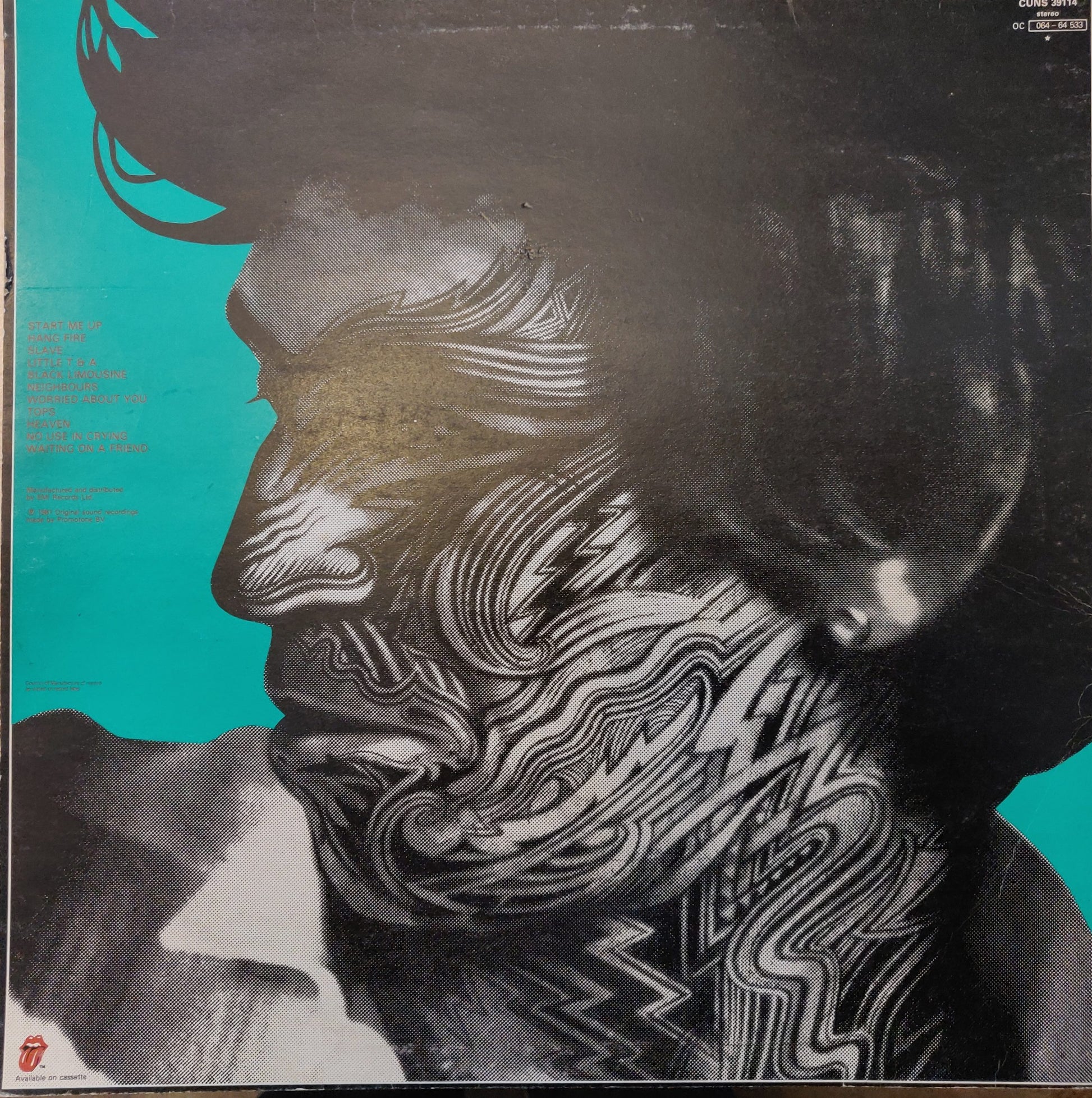 Rolling Stones ‎– Tattoo You (CUNS 39114) image 2
