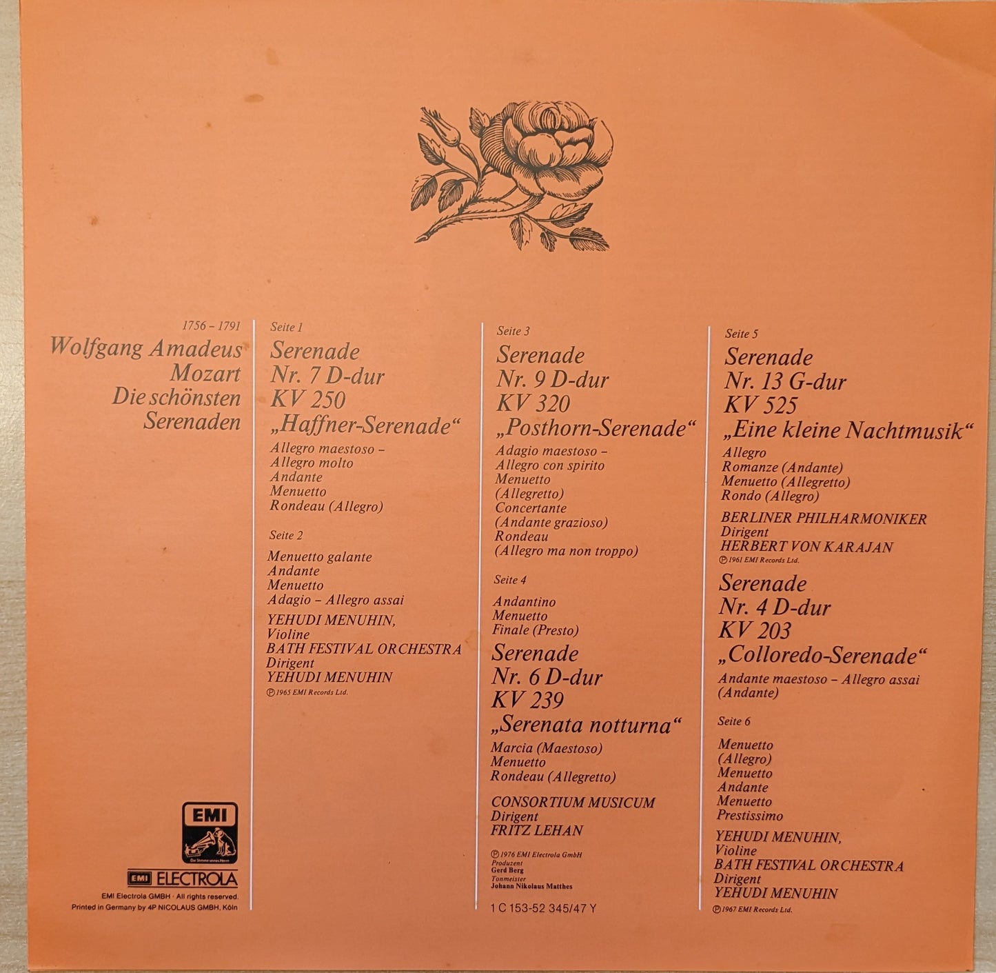 W.A. Mozart - Die Schönsten Serenaden image 1