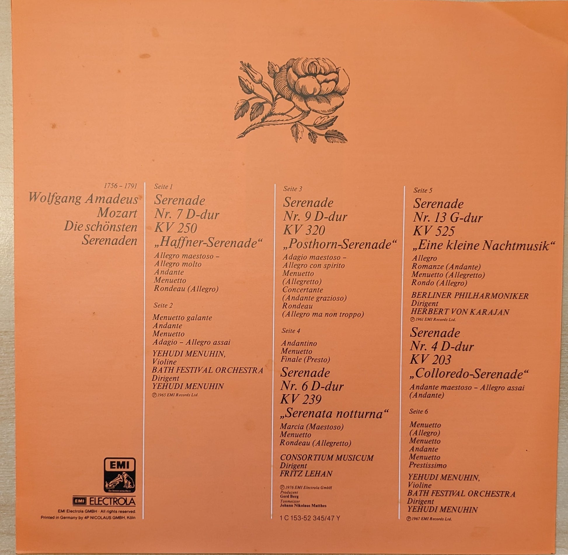 W.A. Mozart - Die Schönsten Serenaden image 1