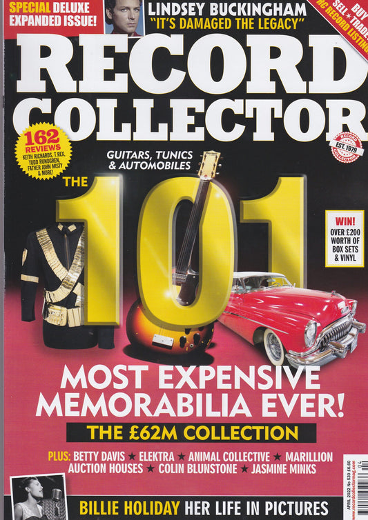 Record Collector Magazine - April 2022 - Free Postage (UK Only) image 0